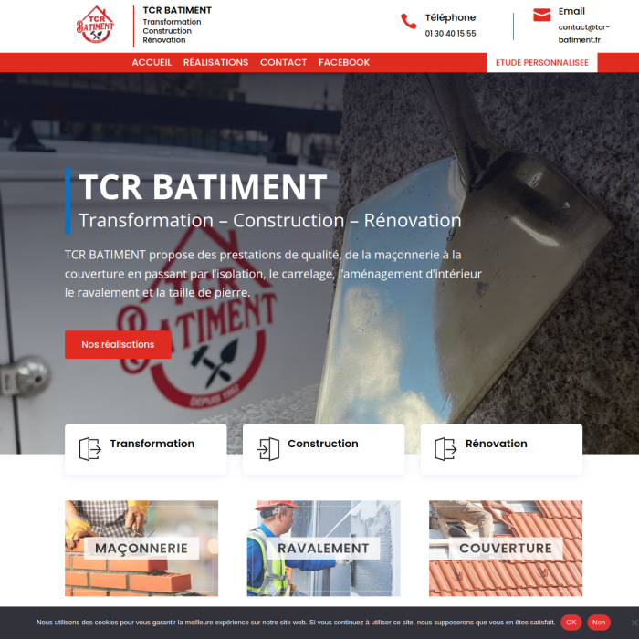 tcr-batiment.fr Dépannage Informatique à Labbeville